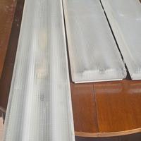 Plafoniera neon doppio