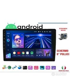Autoradio stereo android 32 giga telecamera, wi-fi