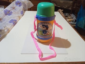 Borraccia multicolore con stampa tracolla bambino 