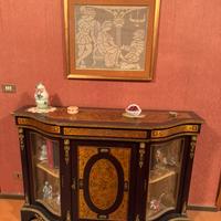 Credenza/Vetrina bassa stile francese