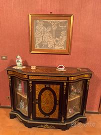 Credenza/Vetrina bassa stile francese