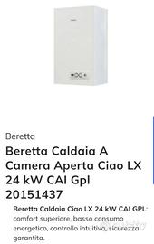 Caldaia Beretta  ciao Cai Lx GPL 