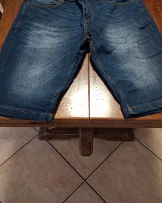 Jeans  corti uomo taglia 48