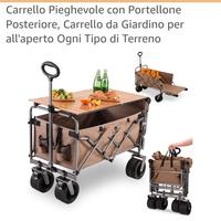 carrello da spiaggia e giardino 