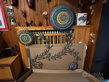 Fiore della vita sardo di Solinas, fabbro aga khan