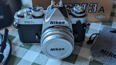 Nikon FM3A with Nikkor 45mm 2.8P "MINT"