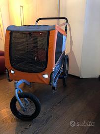Rimorchio per bici e passeggio ZETA taglia M