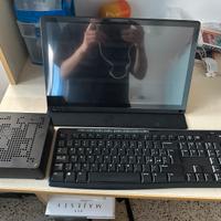Mini pc i7 9850H 16GB Ram doppio ssd + schermo