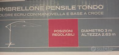 Ombrellone da giardino