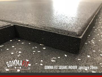 Pavimento gomma palestra fitness Crossfit Hyrox 