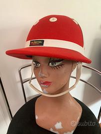 Casco da polo de LA MARTINA Saddlery 58 rosso