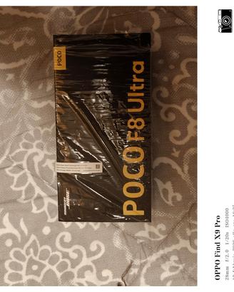 POCO F8 Ultra 16GB / 512GB NUOVO + Cover