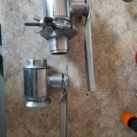 2 rubinetti inox da 1"