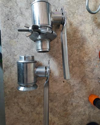 2 rubinetti inox da 1"