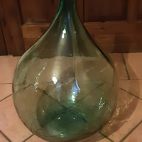 Damigiana o Boccione in vetro vintage