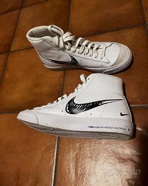 Nike blazer bianche e nere shop