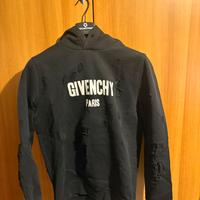 Felpa givenchy  con cappuccio destroyed