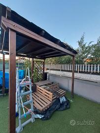 gazebo in legno 