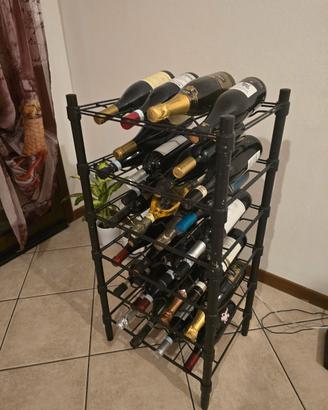 Cantinetta per vino riverniciata 