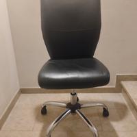 poltrona ufficio pelle 