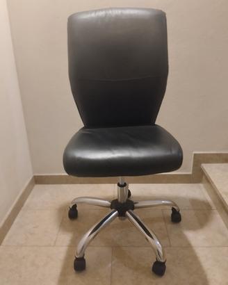 poltrona ufficio pelle 