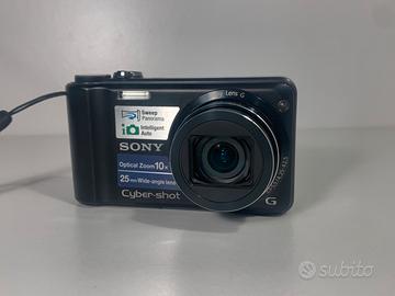 Sony Cyber-shot DSC-H55 fotocamera, caricatore, SD