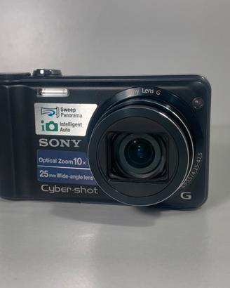 Sony Cyber-shot DSC-H55 fotocamera, caricatore, SD