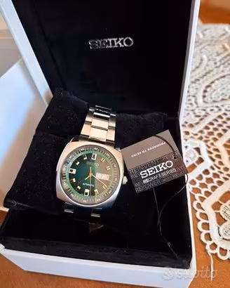 Seiko Recraft SNKM97 green STUPENDO