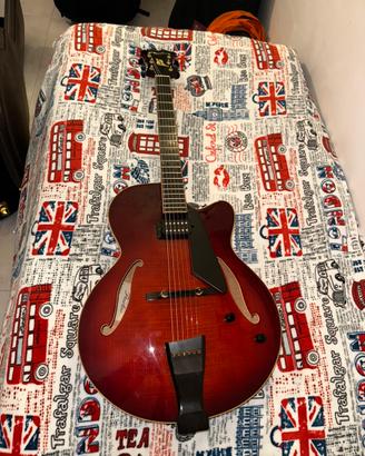 CHITARRA SEMIACUSTICA PEERLESS