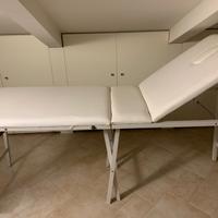 Lettino pieghevole estetica/medico
