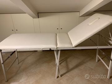 Lettino pieghevole estetica/medico