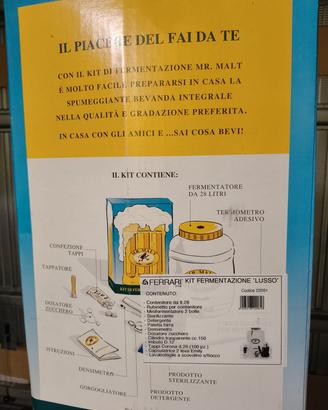 attrezzature per fare la birra 