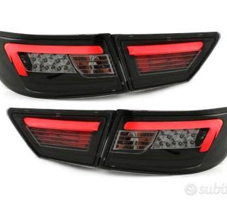 Renault Clio IV 13-19 fari post,LED Black Smoke