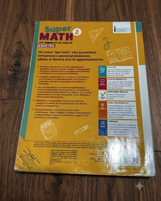  Libro di Geometria "Super Math 2"