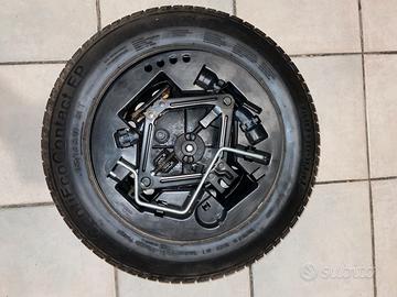 Kit Ruota Di scorta 165/70R14 Fiat, vw Up!, Mii