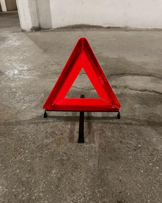 Triangolo di emergenza auto con custodia rigida