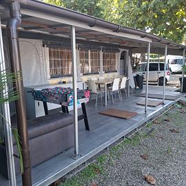 Veranda con tendalino (marca italtende metri 7x2.5