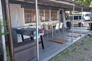 Veranda con tendalino (marca italtende metri 7x2.5