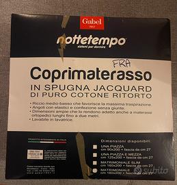 Coprimaterasso Matrimonisle GABEL - nuovo!