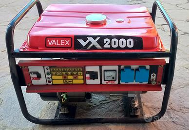 GENERATORE DI CORRENTE VALEX VX2000 - mai usato