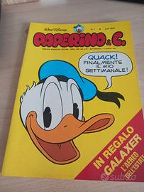 Paperino & Co. n.1 del 1981 – primo numero Disney 