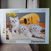 Puzzle Clementoni 1000 pezzi con gattini