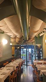 Tende fonoassorbenti ignifughe