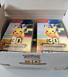 Pokémon 30° Anniversario Bundle da 6 Bustine