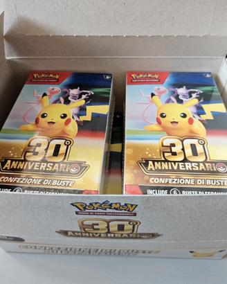 Pokémon 30° Anniversario Bundle da 6 Bustine