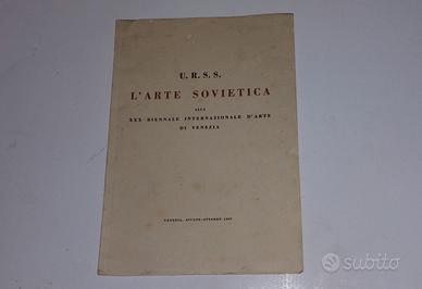 Depliant biennale Venezia 1960 -  URSS