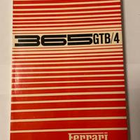 Ferrari 365 GTB/4 libretto uso e manutenzione