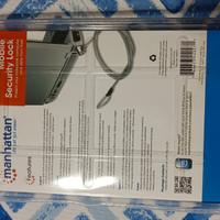 Cavo sicurezza notebook Manhattan 1,4 m lucchetto