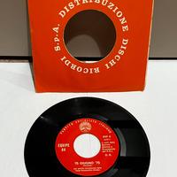 Vinile 45 giri Enrico Montesano e Equipe 84