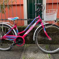 Bici da ragazza con cambi perfetta